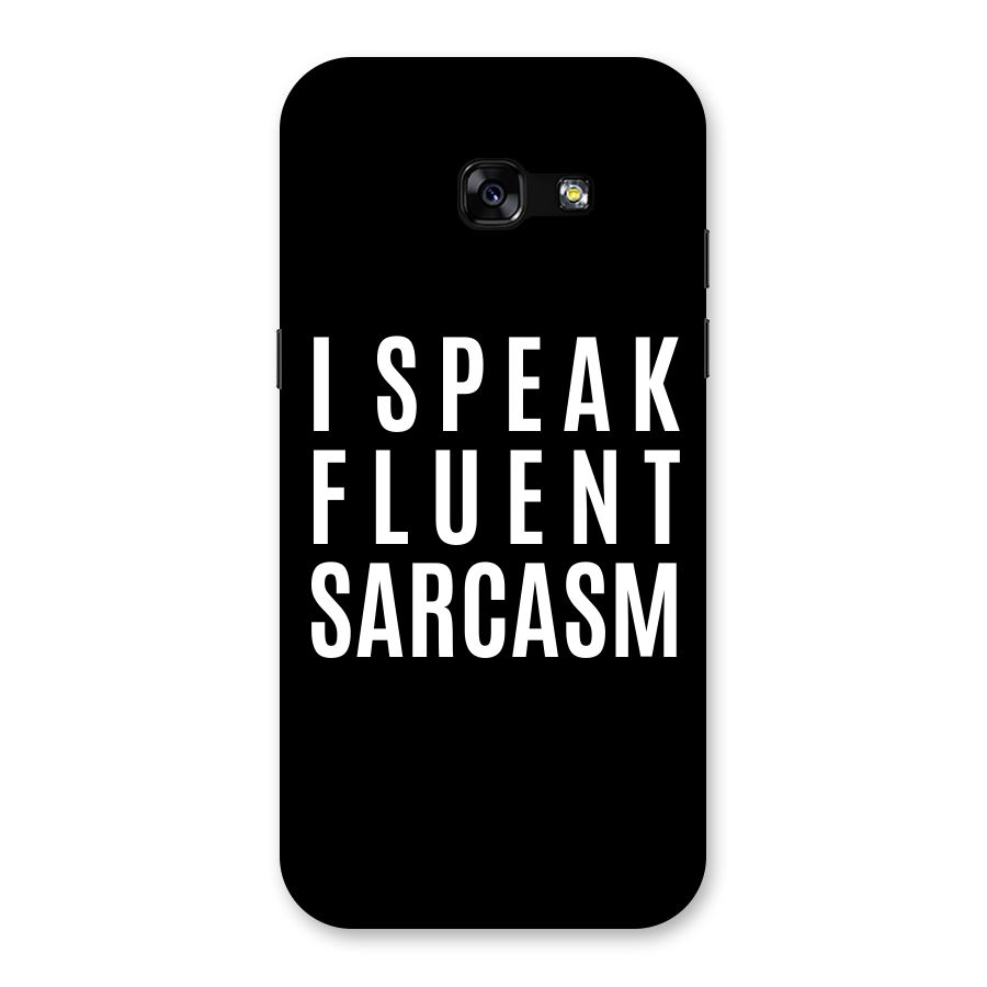 Fluent Sarcasm Back Case for Galaxy A5 2017