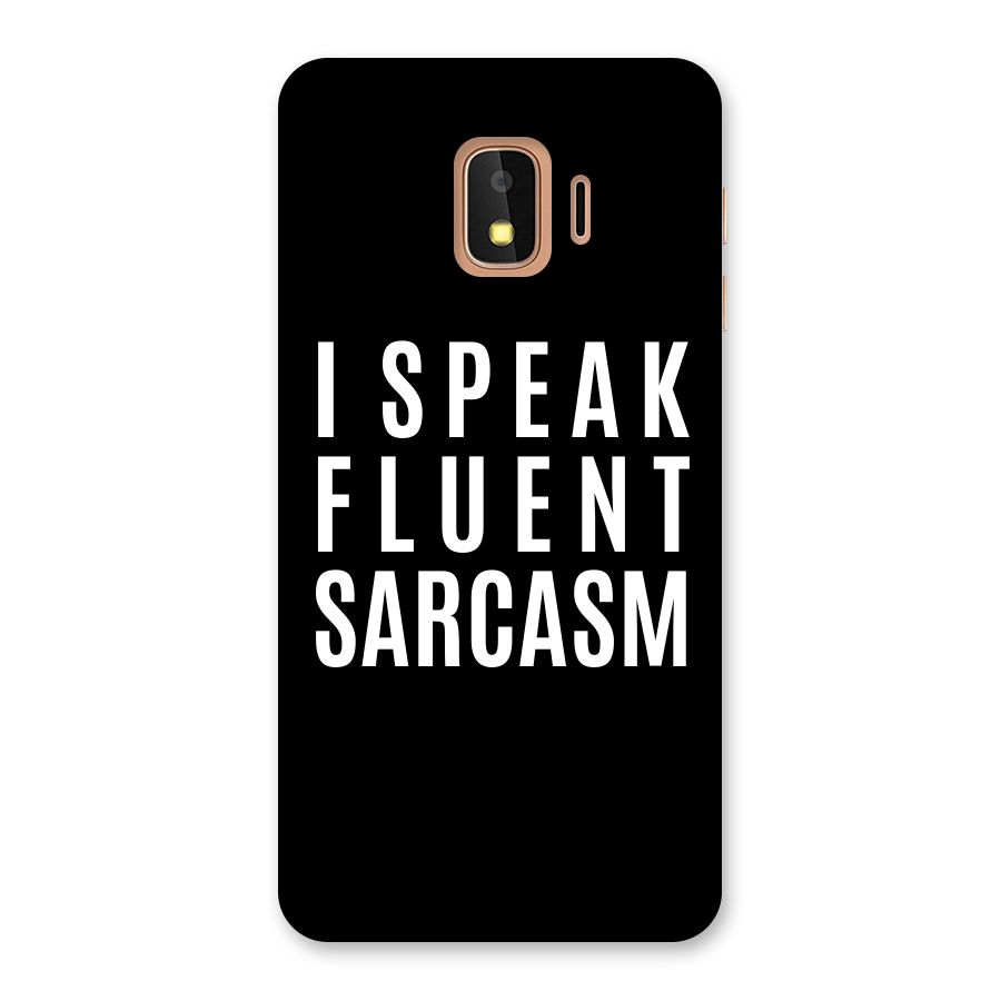 Fluent Sarcasm Back Case for Galaxy J2 Core