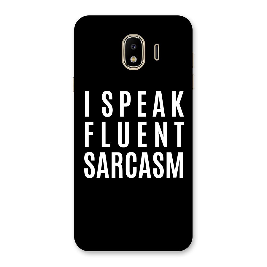 Fluent Sarcasm Back Case for Galaxy J4