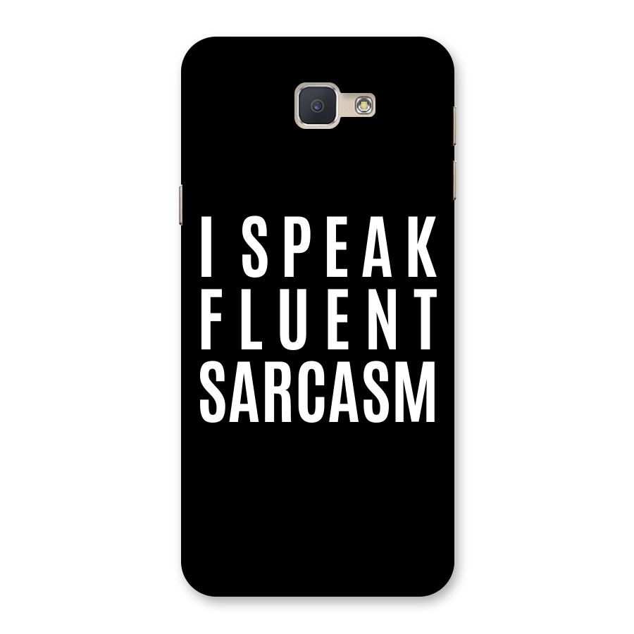 Fluent Sarcasm Back Case for Galaxy J5 Prime