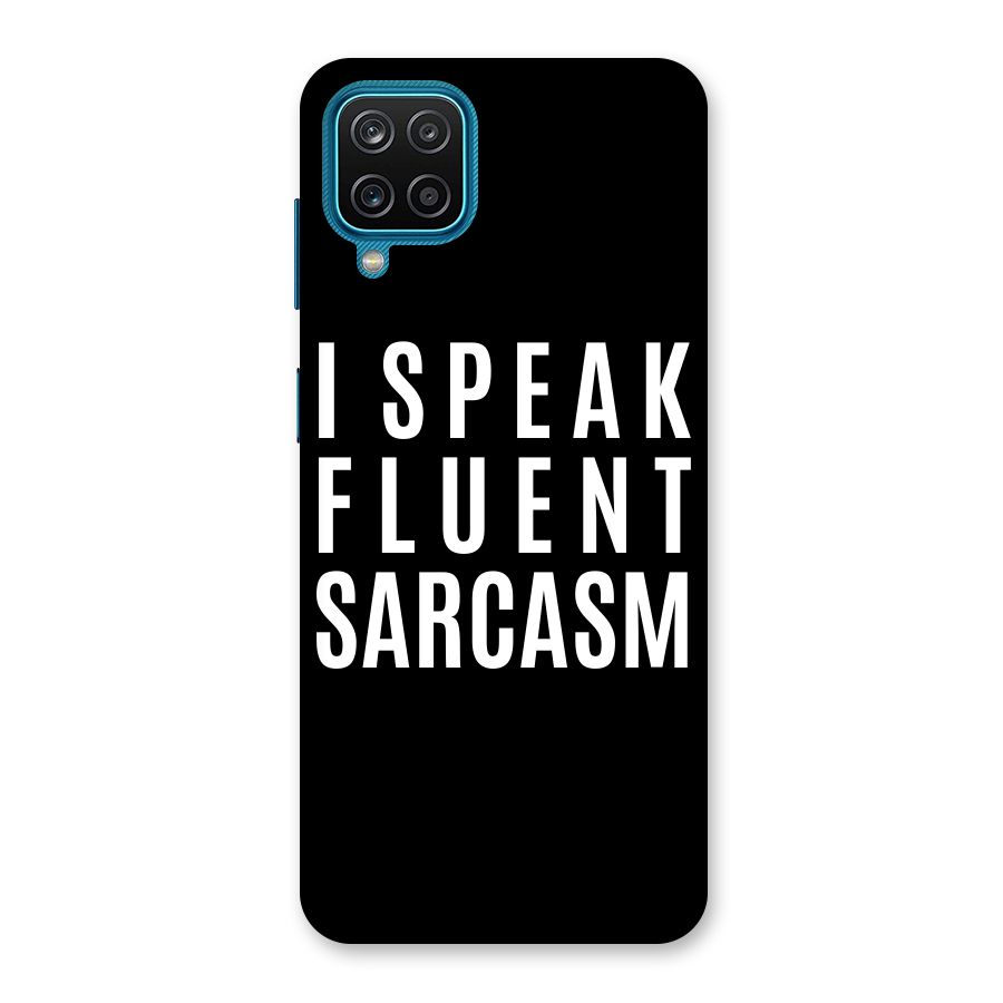 Fluent Sarcasm Back Case for Galaxy M12