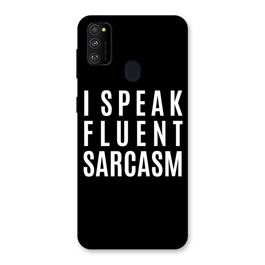 Fluent Sarcasm Back Case for Galaxy M30s