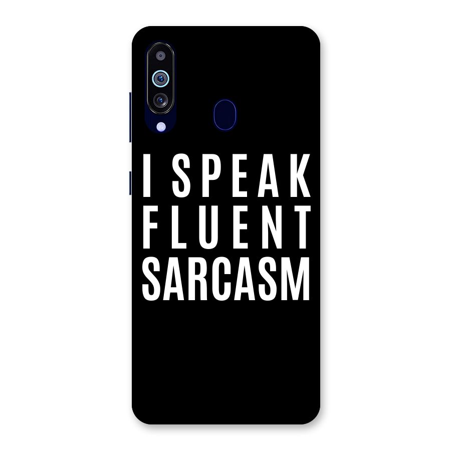 Fluent Sarcasm Back Case for Galaxy M40