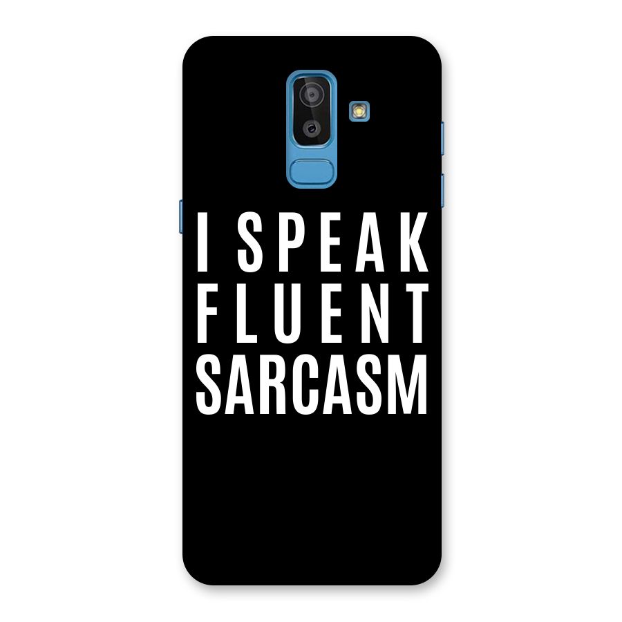 Fluent Sarcasm Back Case for Galaxy On8 (2018)