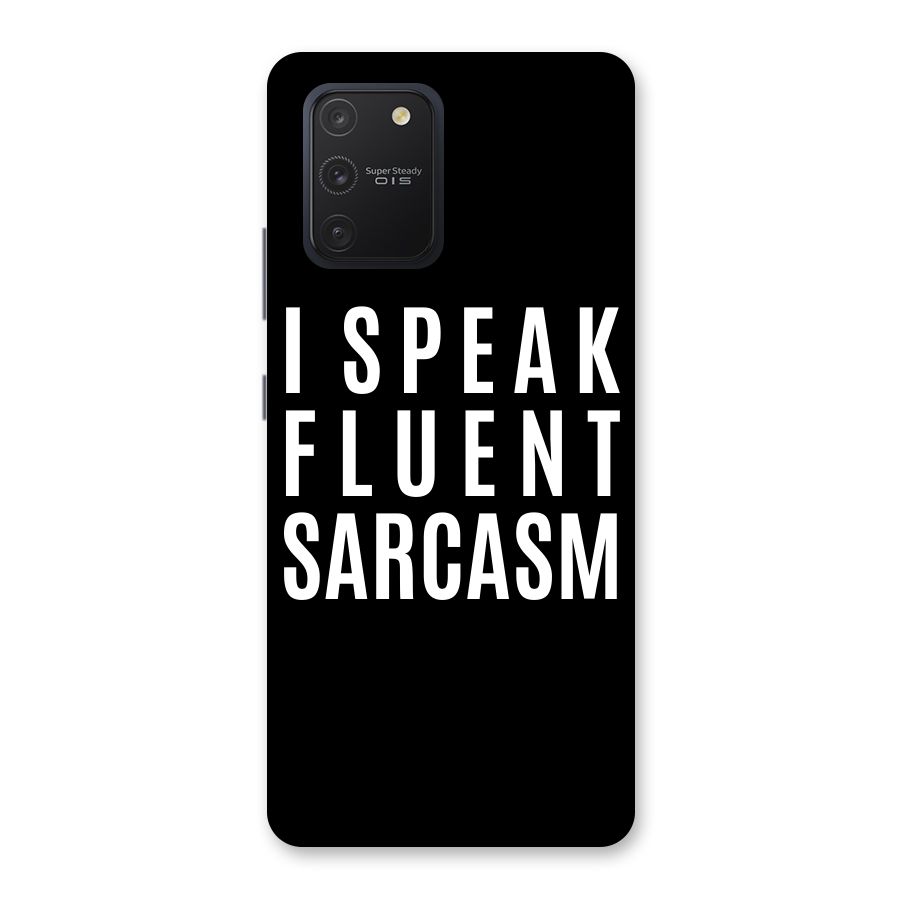 Fluent Sarcasm Back Case for Galaxy S10 Lite