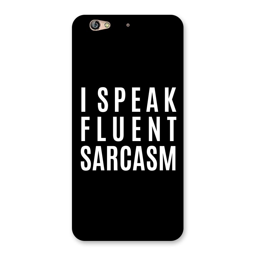 Fluent Sarcasm Back Case for Gionee S6