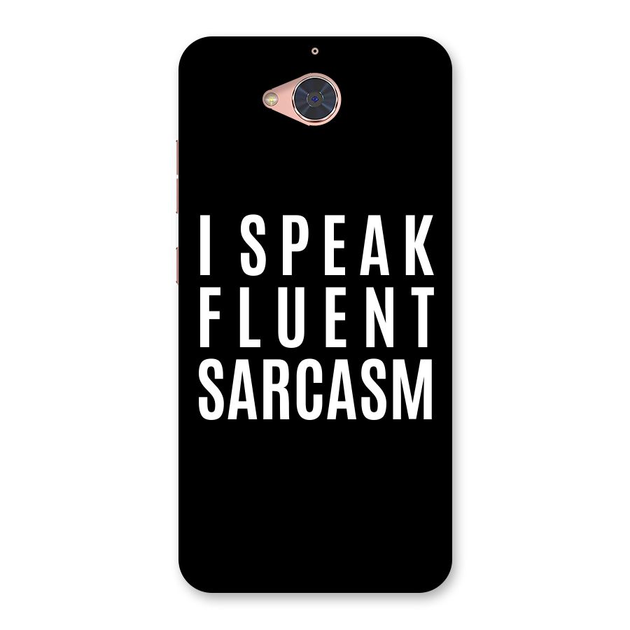 Fluent Sarcasm Back Case for Gionee S6 Pro