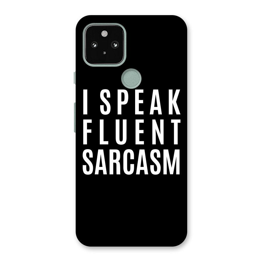 Fluent Sarcasm Back Case for Google Pixel 5