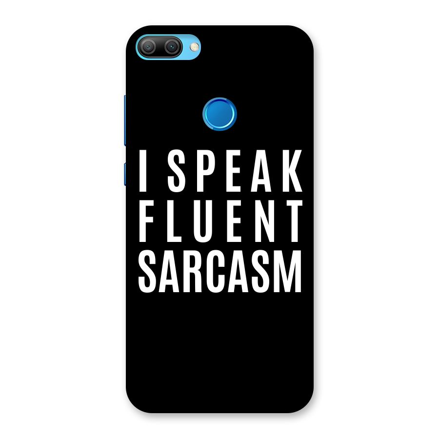 Fluent Sarcasm Back Case for Honor 9N