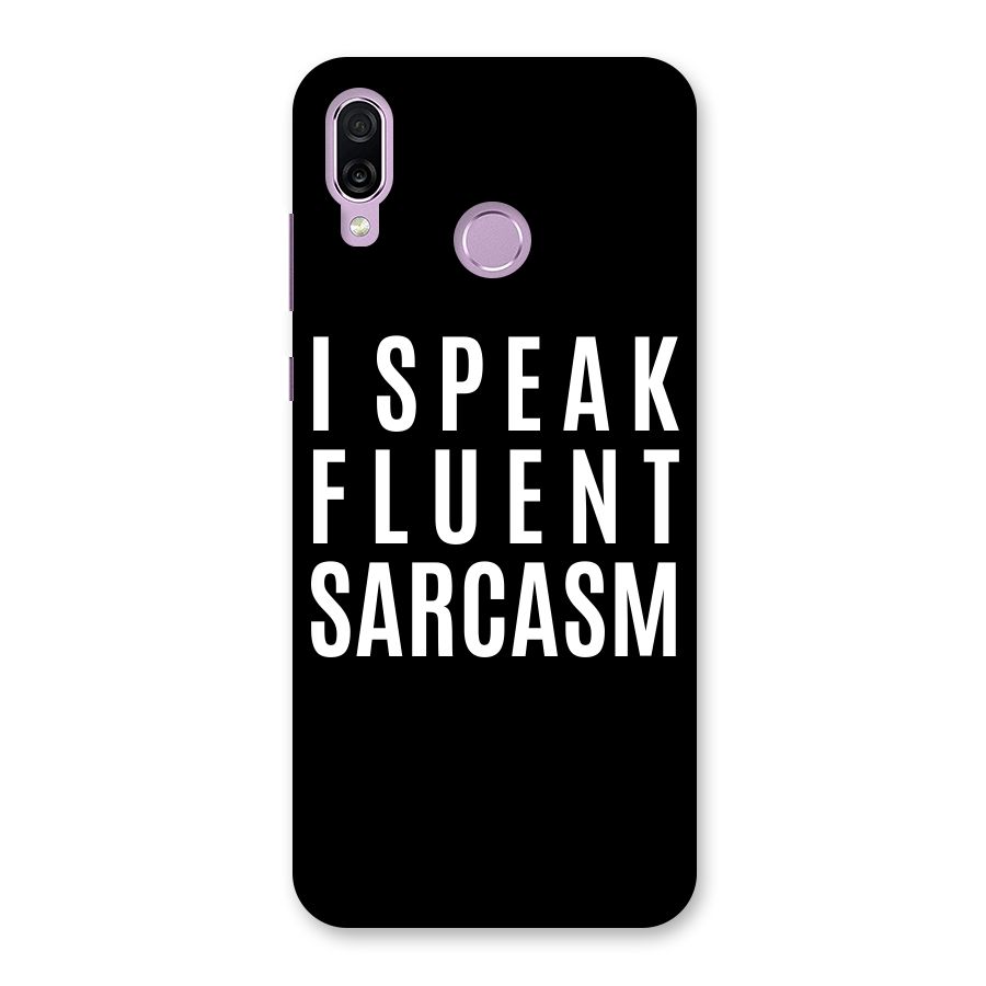 Fluent Sarcasm Back Case for Honor Play