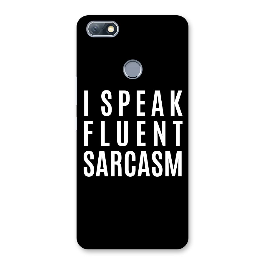 Fluent Sarcasm Back Case for Infinix Note 5