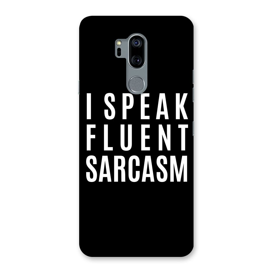 Fluent Sarcasm Back Case for LG G7