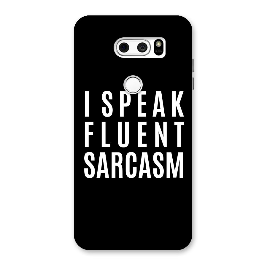 Fluent Sarcasm Back Case for LG V30