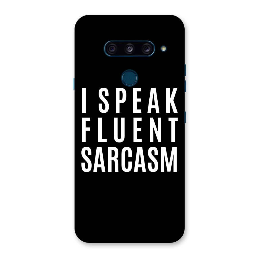 Fluent Sarcasm Back Case for LG  V40 ThinQ