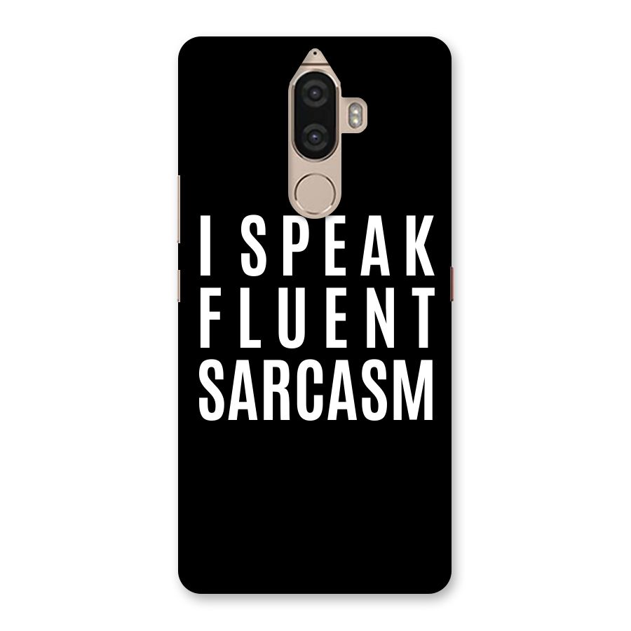 Fluent Sarcasm Back Case for Lenovo K8 Note