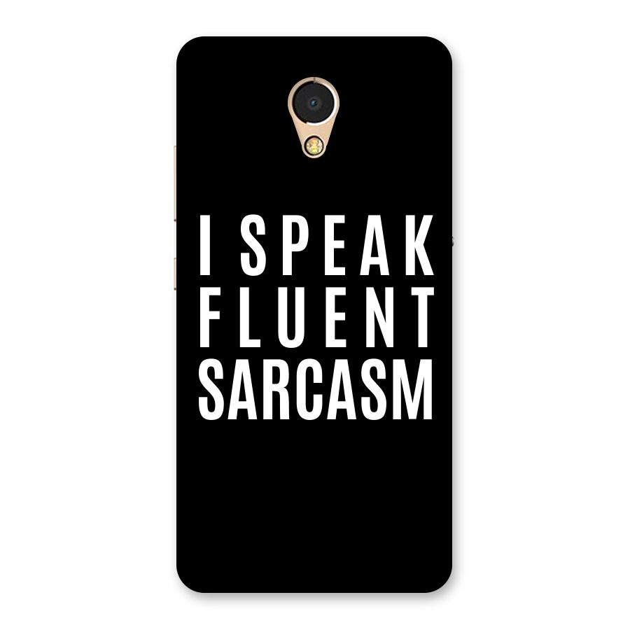 Fluent Sarcasm Back Case for Lenovo P2