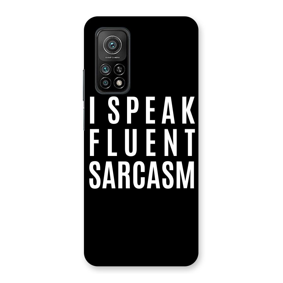 Fluent Sarcasm Back Case for Mi 10T 5G