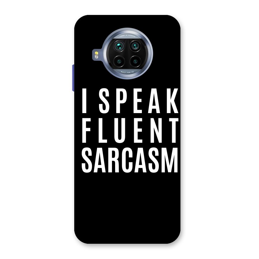 Fluent Sarcasm Back Case for Mi 10i