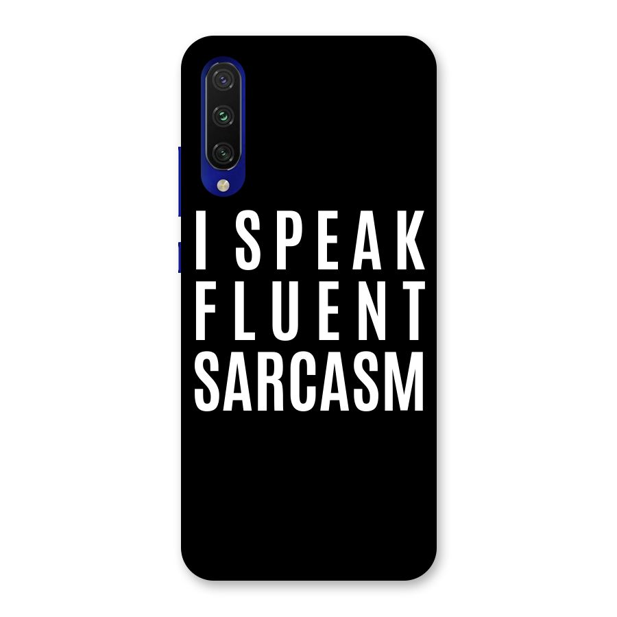Fluent Sarcasm Back Case for Mi A3