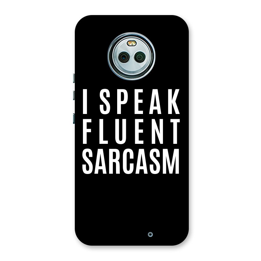 Fluent Sarcasm Back Case for Moto X4