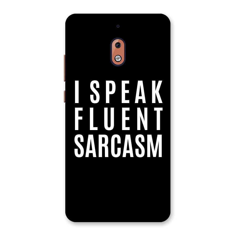 Fluent Sarcasm Back Case for Nokia 2.1