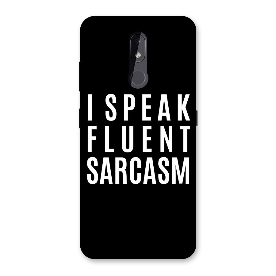 Fluent Sarcasm Back Case for Nokia 3.2