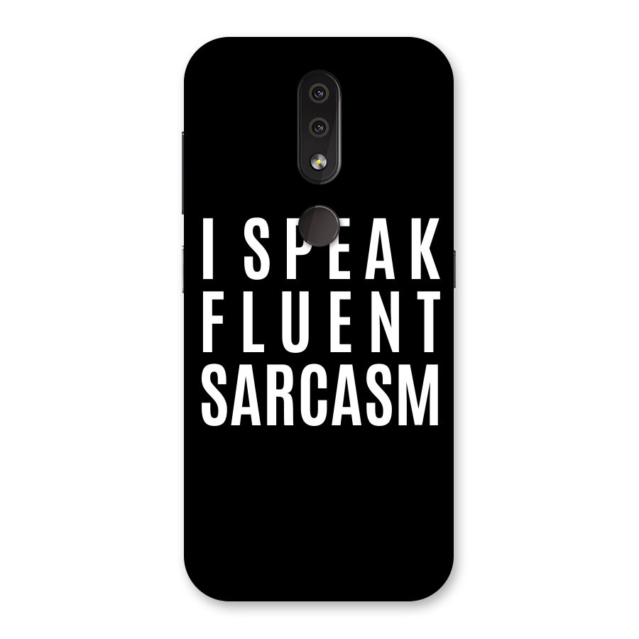 Fluent Sarcasm Back Case for Nokia 4.2