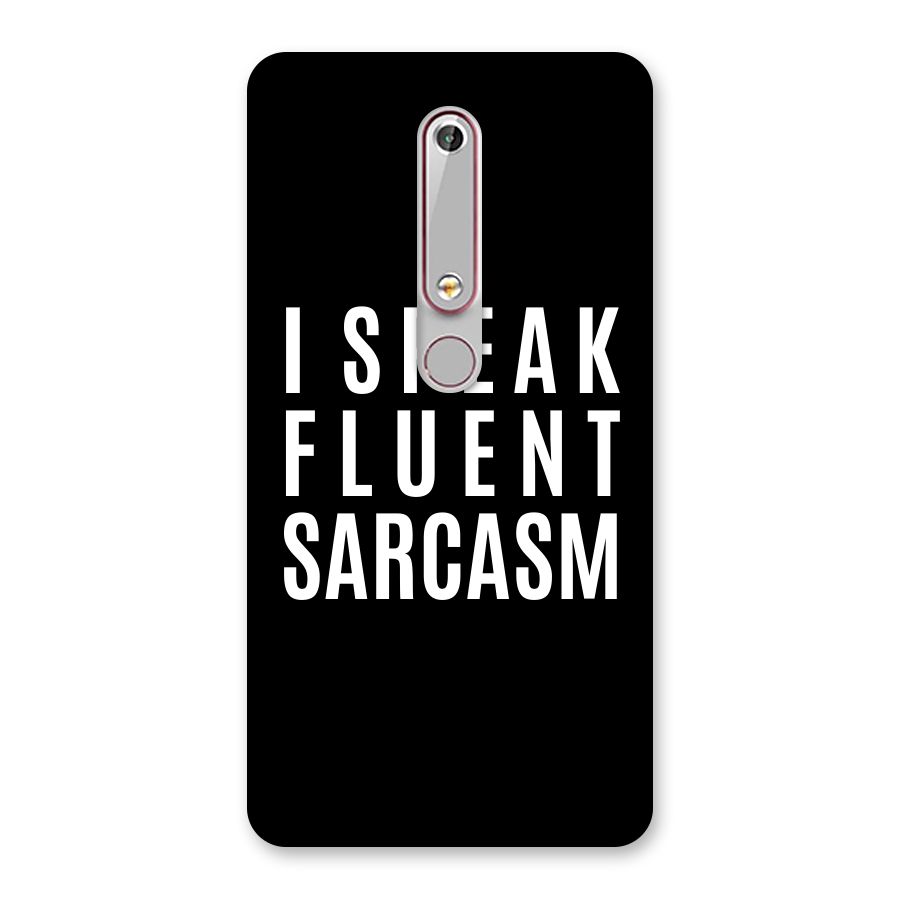 Fluent Sarcasm Back Case for Nokia 6.1