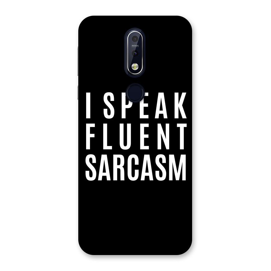 Fluent Sarcasm Back Case for Nokia 7.1