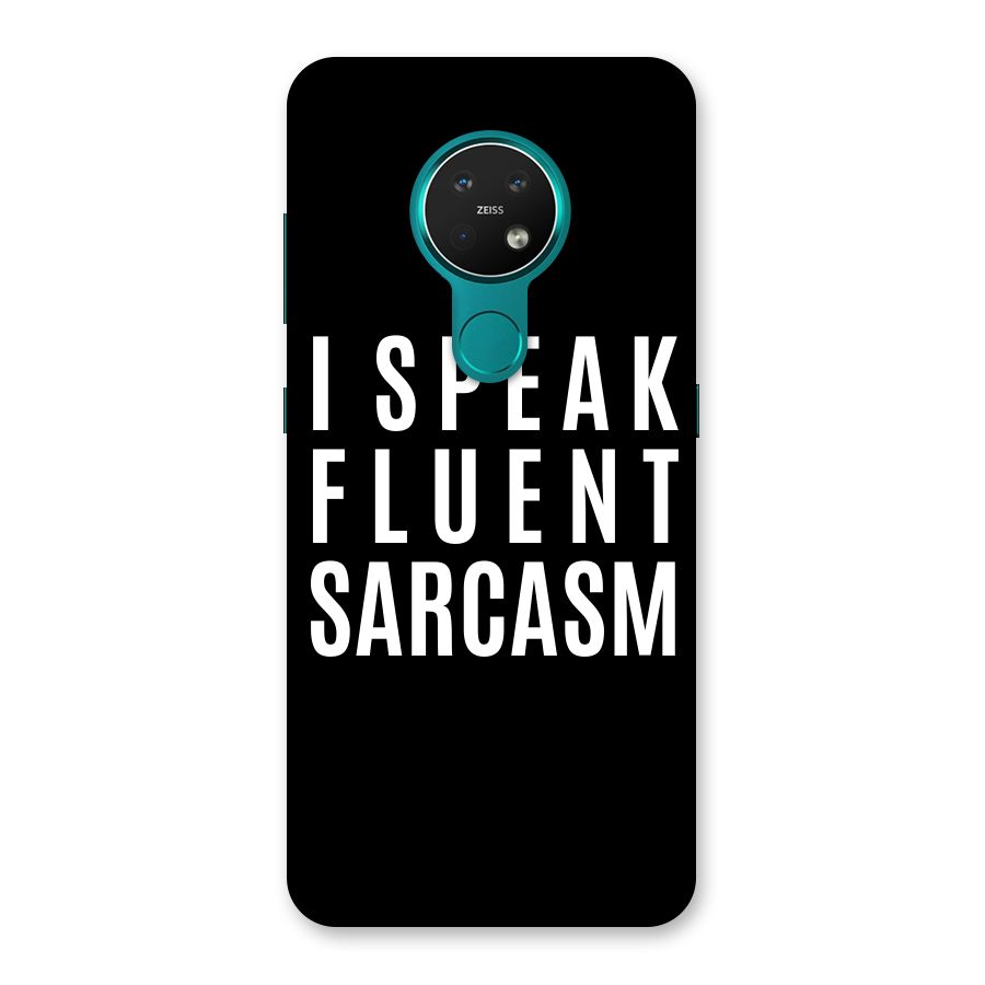 Fluent Sarcasm Back Case for Nokia 7.2