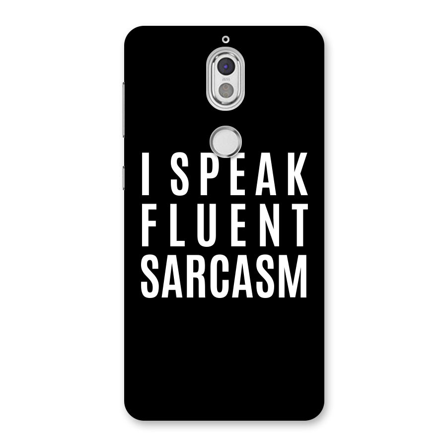 Fluent Sarcasm Back Case for Nokia 7