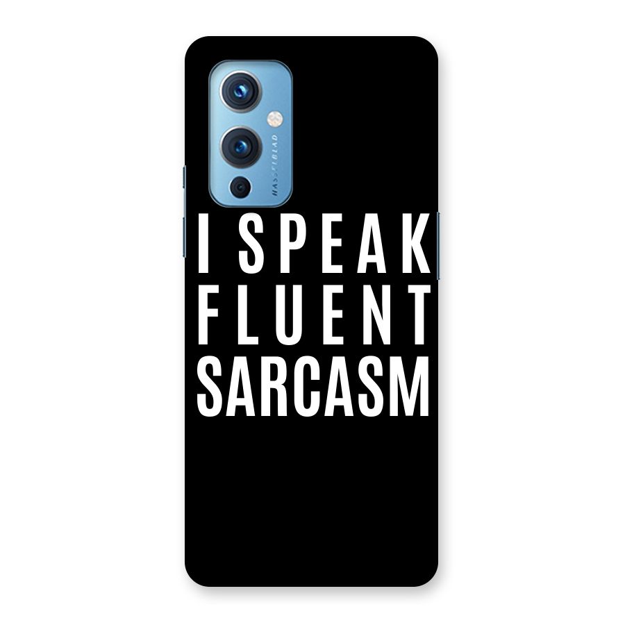 Fluent Sarcasm Back Case for OnePlus 9
