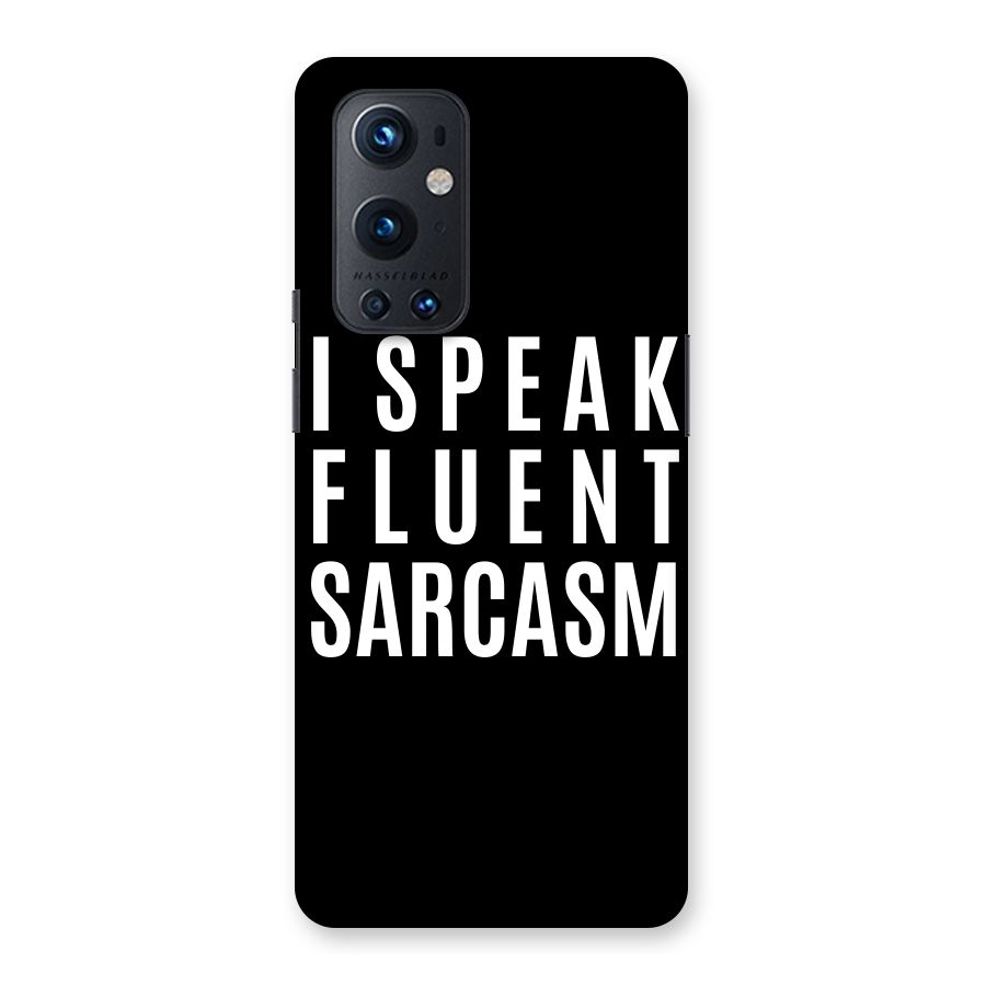 Fluent Sarcasm Back Case for OnePlus 9 Pro