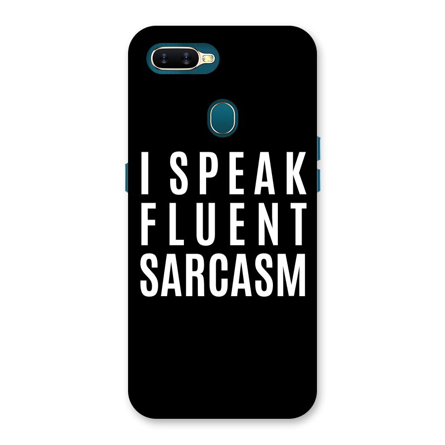 Fluent Sarcasm Back Case for Oppo A11k