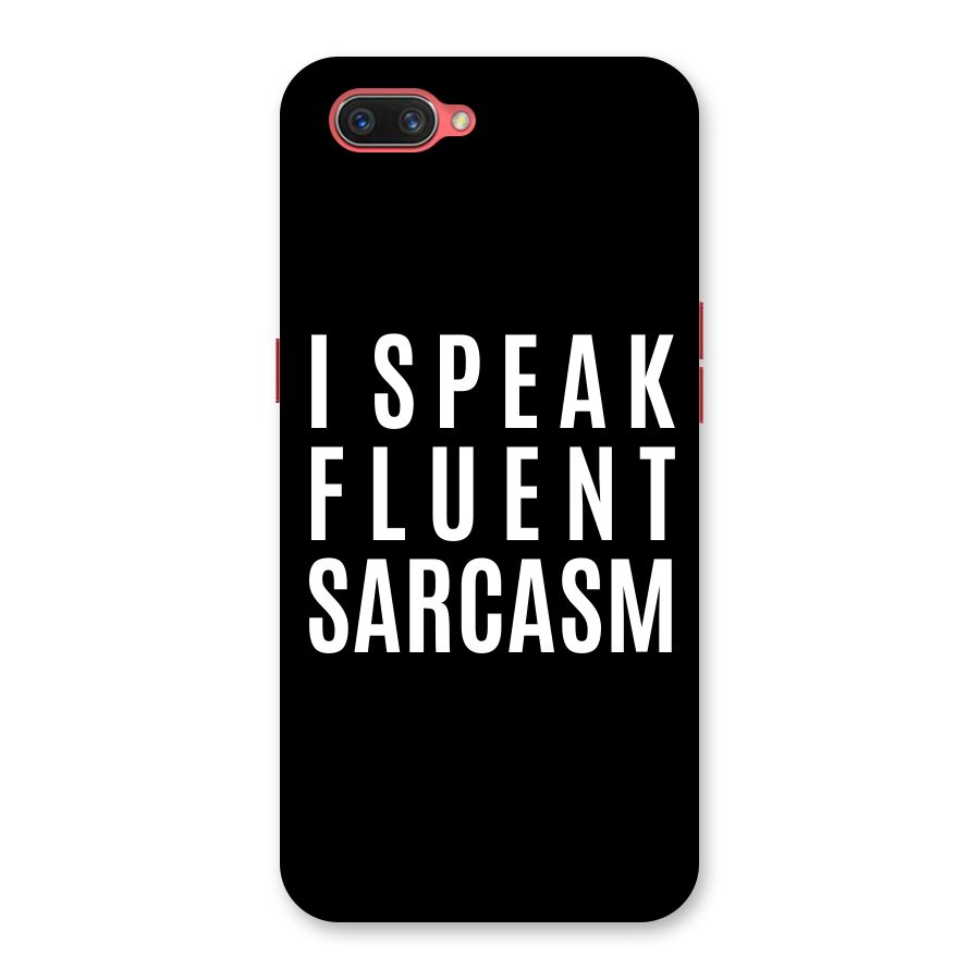 Fluent Sarcasm Back Case for Oppo A3s