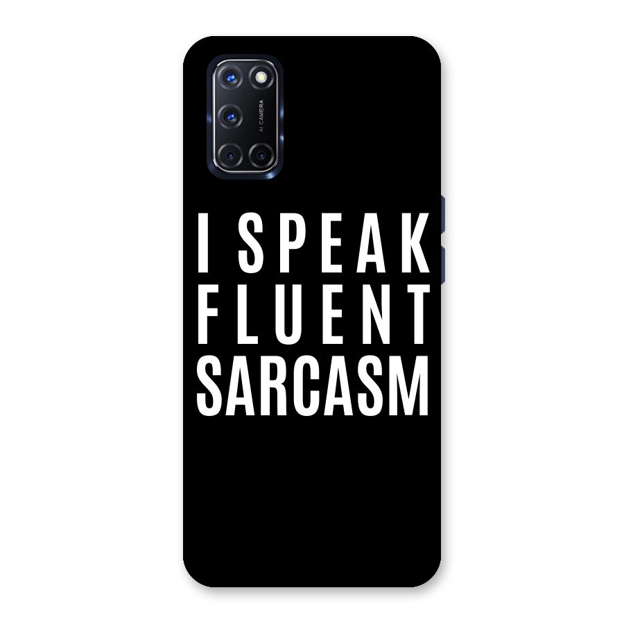 Fluent Sarcasm Back Case for Oppo A52