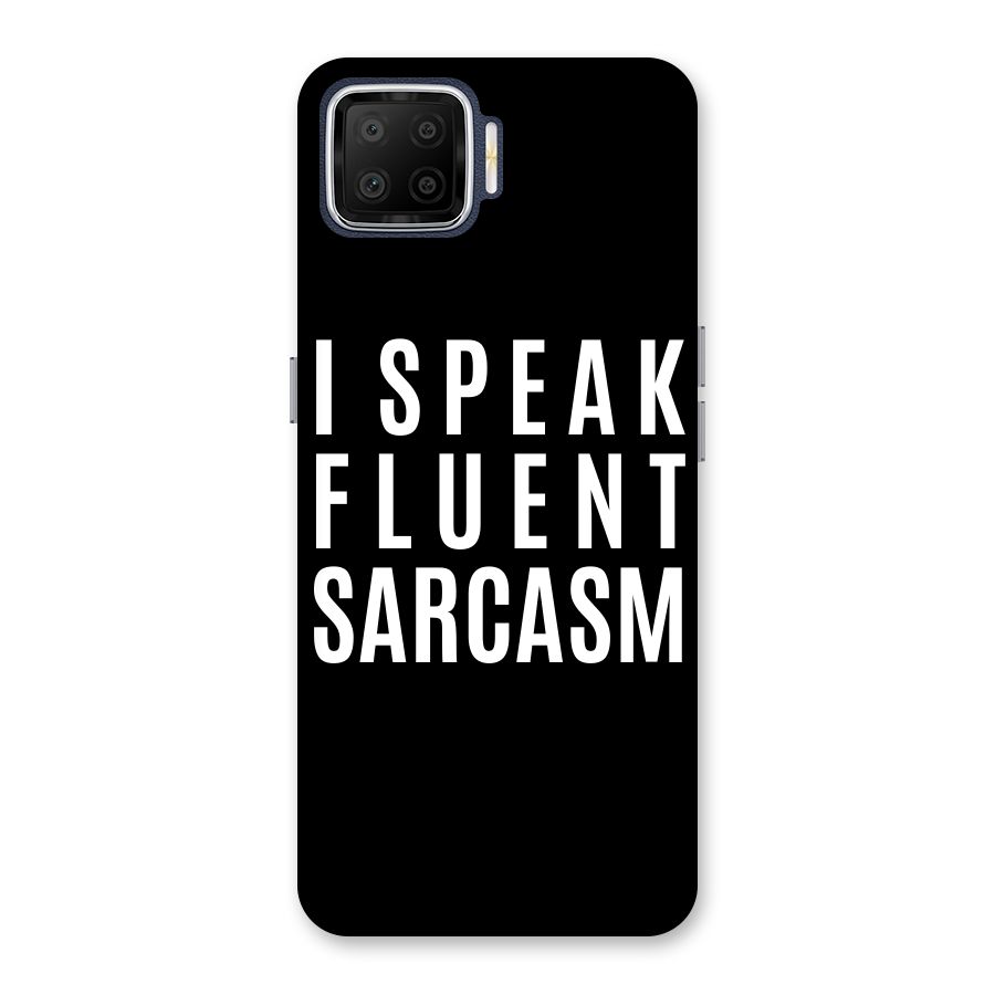Fluent Sarcasm Back Case for Oppo F17
