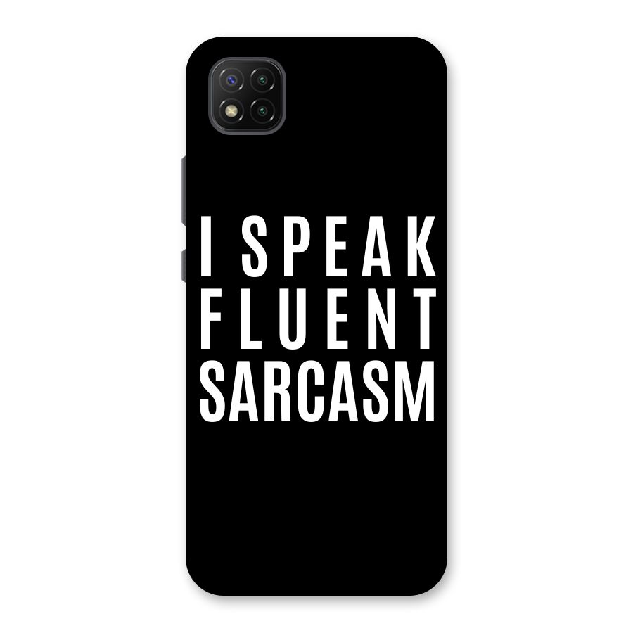 Fluent Sarcasm Back Case for Poco C3