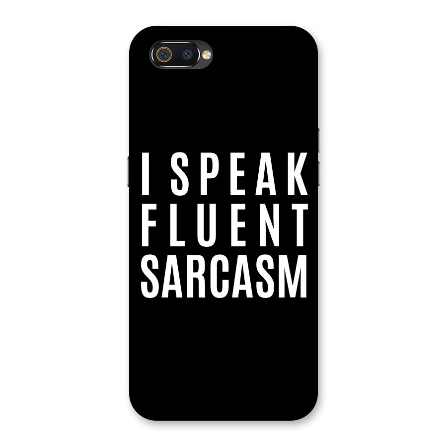 Fluent Sarcasm Back Case for Realme C2