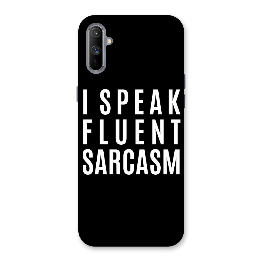 Fluent Sarcasm Back Case for Realme C3