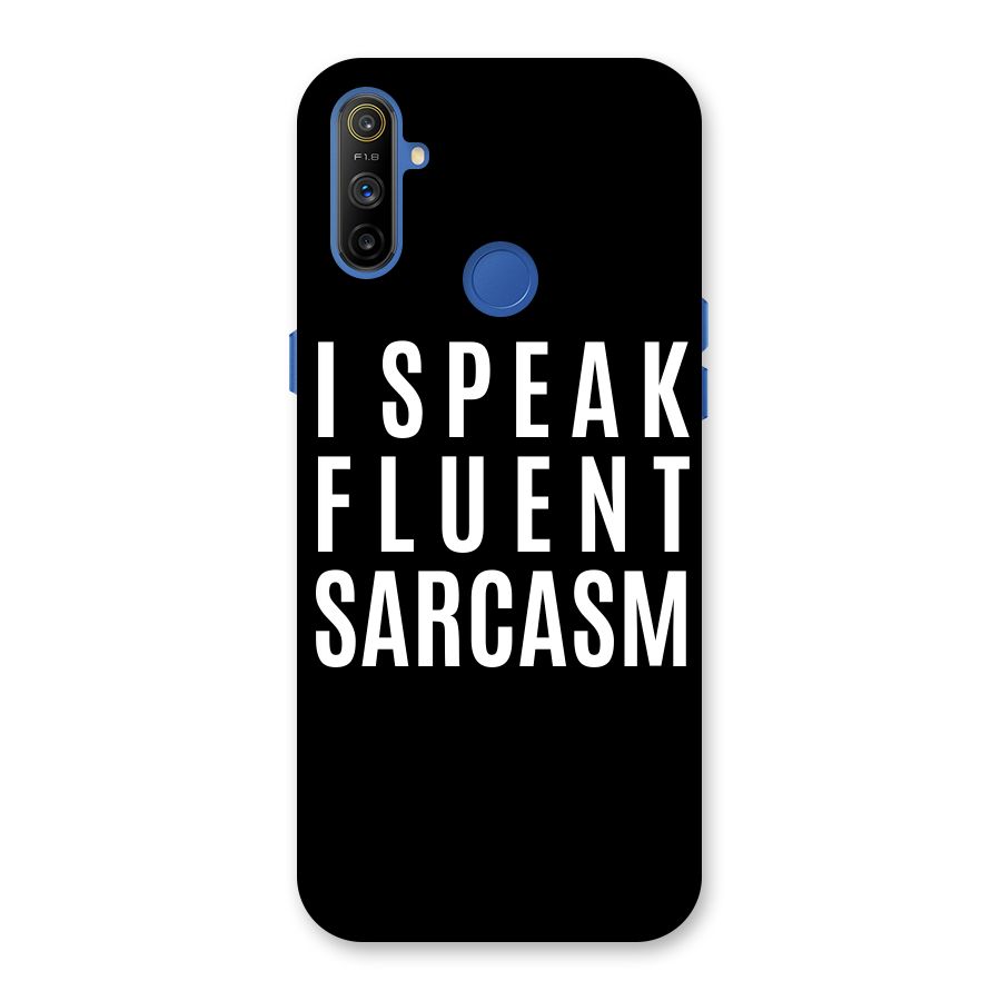 Fluent Sarcasm Back Case for Realme Narzo 10A