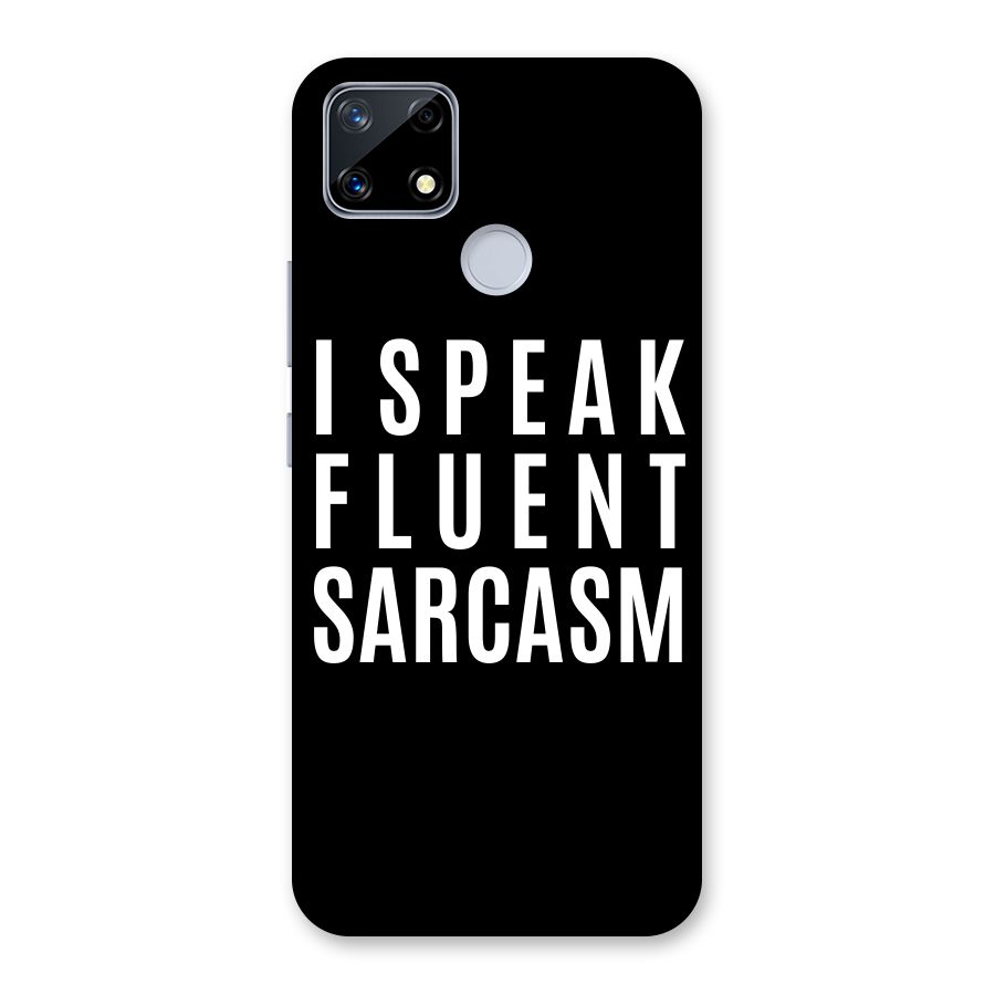 Fluent Sarcasm Back Case for Realme Narzo 20