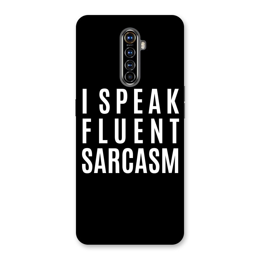 Fluent Sarcasm Back Case for Realme X2 Pro