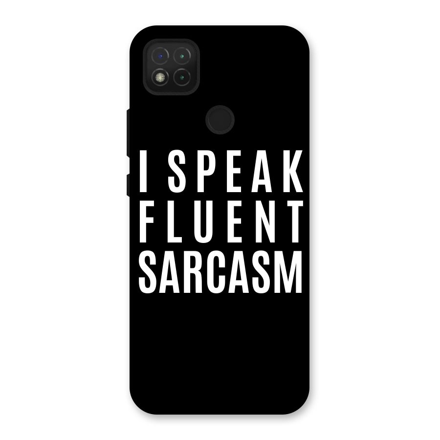 Fluent Sarcasm Back Case for Redmi 9C
