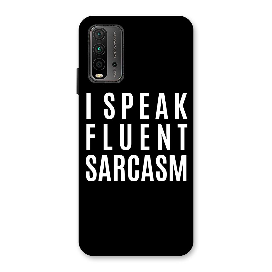Fluent Sarcasm Back Case for Redmi 9 Power