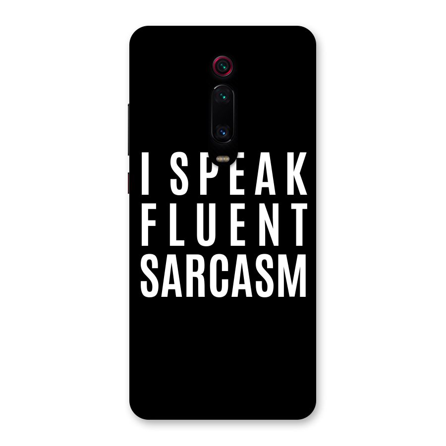 Fluent Sarcasm Back Case for Redmi K20