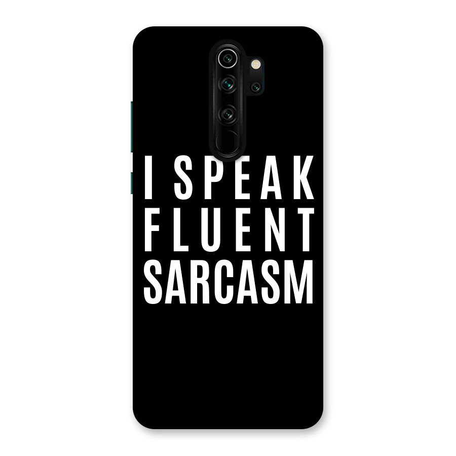 Fluent Sarcasm Back Case for Redmi Note 8 Pro