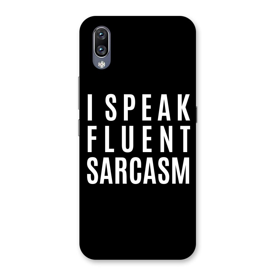 Fluent Sarcasm Back Case for Vivo NEX