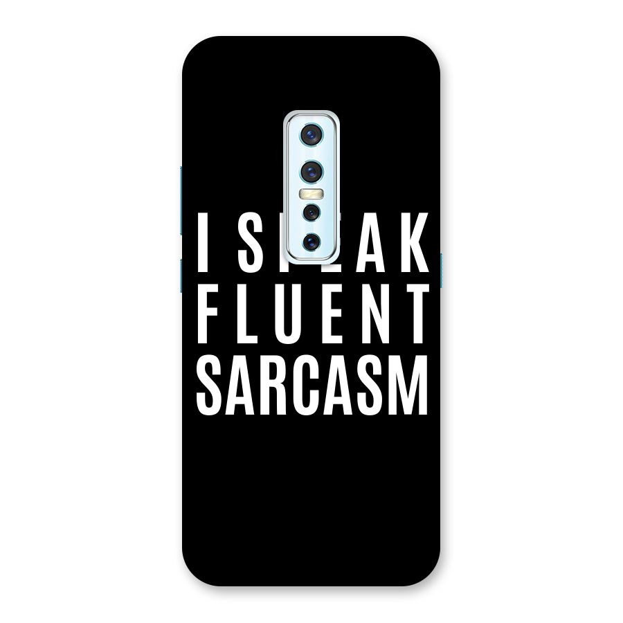 Fluent Sarcasm Back Case for Vivo V17 Pro