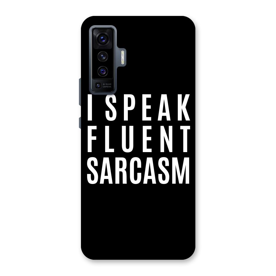 Fluent Sarcasm Back Case for Vivo X50